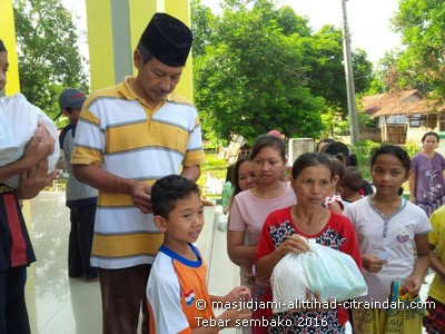 tebar sembako 2016